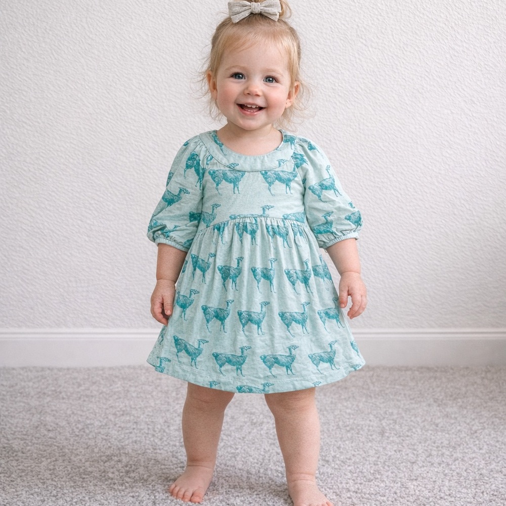 Kate Quinn Llama Dress 18-24